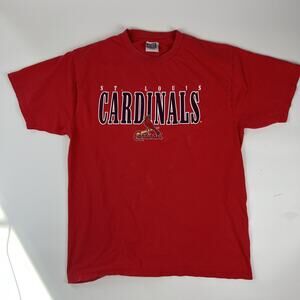 VINTAGE SPORT ATTACK ST LOUIS CARDINALS MLB BASEBALL #25 Mark McGwire T SHIRT XL